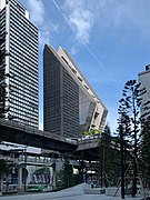 Western facade of the Rosewood Bangkok