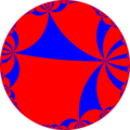 Uniform tiling of hyperbolic plane, 3o7o∞x. Generated by Python code at User:Tamfang/programs.