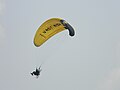 Paramotorglider.Thrissur, Kerala, India