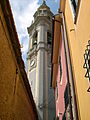 Campanile della chiesa di Velva, Castiglione Chiavarese, Liguria, Italia