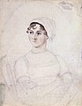 A sketch of Jane Austen by her sister Cassandra (c.1810)