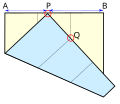 Construction of cube root of 2 using origami