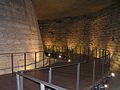 Vestiges des fossés du Louvre (Sully, lower ground floor, room 5).