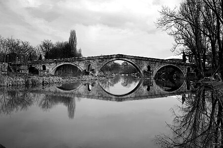 Kadin most over Struma river Photograph: Sarbinska