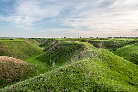 Outcrop of village Tantsyrey in Voronezh Oblast, by Dmitry Freewalker