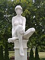 The main figure of the Muses' Fountain