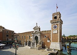 Arsenale (Venice) - Solid ground entrance