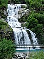 Wasserfall aus dem Val Piumogna, Cascata Piumogna.