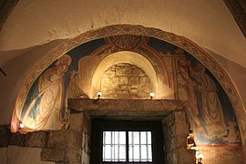 Intérieur de la chapelle Saint-Calixte.