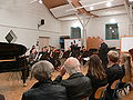 Veranstaltung des "Club modern" im Saal der Bruno-Frey-Musikschule (John Cage: "Piano concert" im Rahmen des Biberacher KulturParcours 2009)