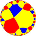 Uniform tiling of hyperbolic plane, 5x5x∞o. Generated by Python code at User:Tamfang/programs.