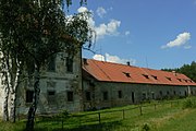 Čeština: Hubenov, hospodářský dvůr plasského kláštera. Okres Plzeň-sever, Česká republika.