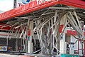 July 21; the aftermath of an IDF attack on a gas station in south Lebanon.