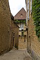 881) Rue à Sarlat, Dordogne. 30 septembre 2011