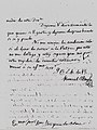 Carta de O'Doyle a Osma el 26.10.1834. Reverso