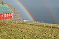 Rainbow in Akraberg