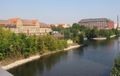 Teltowkanal am Hafen Berlin-Tempelhof