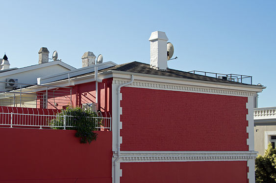 Jarvis Street, De Waterkant gay village in Cape Town