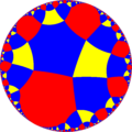 Uniform tiling of hyperbolic plane, 3x4o∞x. Generated by Python code at User:Tamfang/programs.