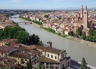 Adige River, Verona