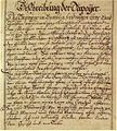 handwriting of Caspar Schmalkalden