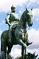 Statue in Lübeck, sculpted by Louis Tuaillon