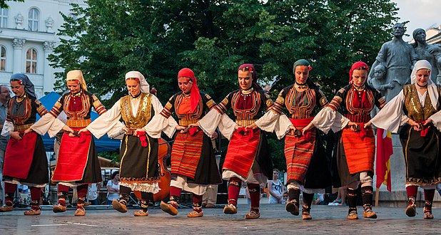 Hungarian folk dance