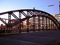 Die Brooksbrücke über den Zollkanal. Weitere Bilder siehe Category:Brooksbrücke.