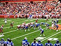 Syracuse Orange on offense vs. the Duke Blue Devils