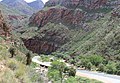 * Nomination: This road and stream wind their way through a huge gorge which is part of a UNESCO Heritage site --Martinvl 16:57, 21 April 2021 (UTC) * * Review needed