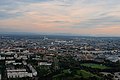 * Nomination View from the Olympiatower in Munich to the South during sunset --FlocciNivis 11:02, 25 September 2022 (UTC) * Decline  Oppose Noisy and grainy. --Sebring12Hrs 08:29, 30 September 2022 (UTC)