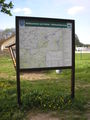 Schautafel am Ilmradweg bei Langewiesen