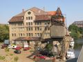 Teltowkanal, Lagerhaus der Gründerzeit am Hafen Berlin-Tempelhof