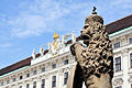 * Nomination: Lion Statue at Schweizertor, Vienna --Ralf Roletschek 13:15, 22 September 2014 (UTC) * Review Excellent compo, light and DoF. The distortion could be acceptable (maybe), but the horrible dustspot, certainly not !!!!--Jebulon 13:35, 22 September 2014 (UTC) yes, you're right!  Done --Ralf Roletschek 14:35, 22 September 2014 (UTC)