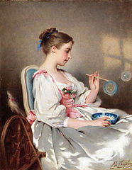 Charles Joshua Chaplin, Blowing Bubbles