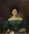 Ж-842 Lev Kryukov. Portrait of Alexandra Andreevna Fuchs . 1830s date QS:P,+1830-00-00T00:00:00Z/8 .