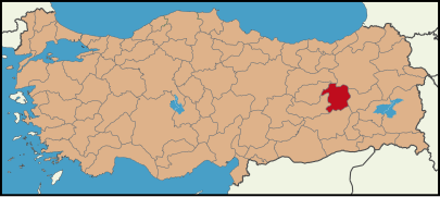 Latrans-Turkey location Bingöl.svg