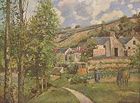 Paysage près de Pontoise, 1874