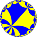 Uniform tiling of hyperbolic plane, 5x5o6o Generated by Python code at User:Tamfang/programs