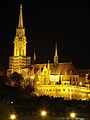 Magyar: A Mátyás-templom a Halászbástyával English: St Matthias Church with Fisher Bastion in Budapest