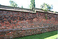 Garden wall of former Townsend House