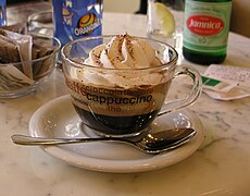 German "Kaffee mit Sahne"