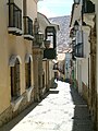 Colonial street in La Paz