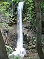 The waterfall in Lillafüred.