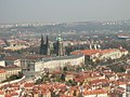 Aerial view of Prague Castle