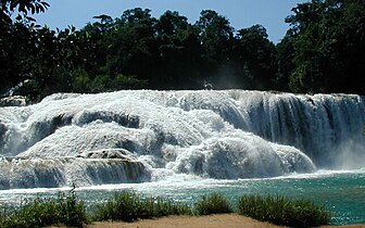 Agua Azul in Mexico