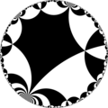 Isohedral tiling of hyperbolic plane.