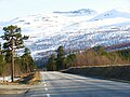 Approaching Satlfjellet from Rana