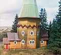 Wooden Church of the Transfiguration of Our Lord. The village of Pidma. 1909