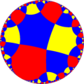 Uniform tiling of hyperbolic plane, 3x6o∞x. Generated by Python code at User:Tamfang/programs.